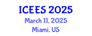 International Conference on Earthquake Engineering and Seismology (ICEES) March 11, 2025 - Miami, United States