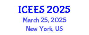 International Conference on Earthquake Engineering and Seismology (ICEES) March 25, 2025 - New York, United States