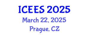 International Conference on Earthquake Engineering and Seismology (ICEES) March 22, 2025 - Prague, Czechia