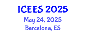 International Conference on Earthquake Engineering and Seismology (ICEES) May 24, 2025 - Barcelona, Spain