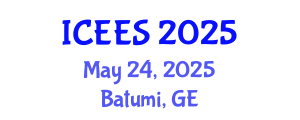 International Conference on Earthquake Engineering and Seismology (ICEES) May 24, 2025 - Batumi, Georgia