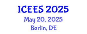International Conference on Earthquake Engineering and Seismology (ICEES) May 20, 2025 - Berlin, Germany