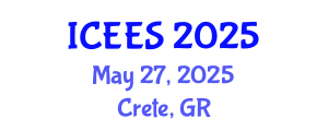 International Conference on Earthquake Engineering and Seismology (ICEES) May 27, 2025 - Crete, Greece