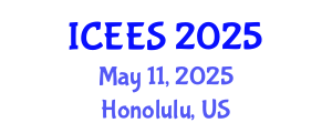 International Conference on Earthquake Engineering and Seismology (ICEES) May 11, 2025 - Honolulu, United States