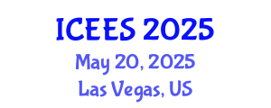 International Conference on Earthquake Engineering and Seismology (ICEES) May 20, 2025 - Las Vegas, United States