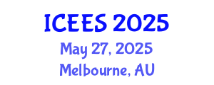 International Conference on Earthquake Engineering and Seismology (ICEES) May 27, 2025 - Melbourne, Australia