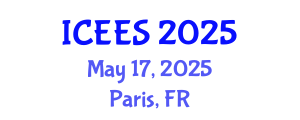 International Conference on Earthquake Engineering and Seismology (ICEES) May 17, 2025 - Paris, France