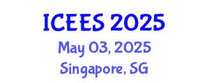 International Conference on Earthquake Engineering and Seismology (ICEES) May 03, 2025 - Singapore, Singapore