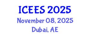 International Conference on Earthquake Engineering and Seismology (ICEES) November 08, 2025 - Dubai, United Arab Emirates