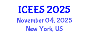 International Conference on Earthquake Engineering and Seismology (ICEES) November 04, 2025 - New York, United States