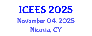 International Conference on Earthquake Engineering and Seismology (ICEES) November 04, 2025 - Nicosia, Cyprus