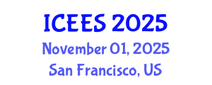 International Conference on Earthquake Engineering and Seismology (ICEES) November 01, 2025 - San Francisco, United States