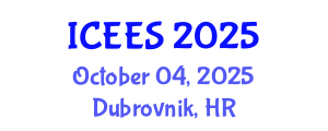 International Conference on Earthquake Engineering and Seismology (ICEES) October 04, 2025 - Dubrovnik, Croatia