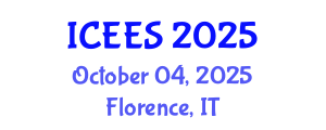 International Conference on Earthquake Engineering and Seismology (ICEES) October 04, 2025 - Florence, Italy
