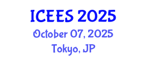 International Conference on Earthquake Engineering and Seismology (ICEES) October 07, 2025 - Tokyo, Japan