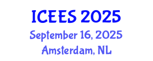 International Conference on Earthquake Engineering and Seismology (ICEES) September 16, 2025 - Amsterdam, Netherlands
