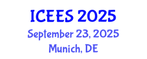 International Conference on Earthquake Engineering and Seismology (ICEES) September 23, 2025 - Munich, Germany