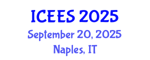 International Conference on Earthquake Engineering and Seismology (ICEES) September 20, 2025 - Naples, Italy