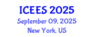 International Conference on Earthquake Engineering and Seismology (ICEES) September 09, 2025 - New York, United States
