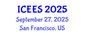 International Conference on Earthquake Engineering and Seismology (ICEES) September 27, 2025 - San Francisco, United States