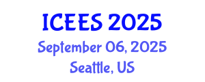 International Conference on Earthquake Engineering and Seismology (ICEES) September 06, 2025 - Seattle, United States
