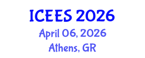 International Conference on Earthquake Engineering and Seismology (ICEES) April 06, 2026 - Athens, Greece International Conference on Earthquake Engineering and Seismology (ICEES) April 06, 2026 - Athens, Greece