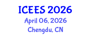 International Conference on Earthquake Engineering and Seismology (ICEES) April 06, 2026 - Chengdu, China International Conference on Earthquake Engineering and Seismology (ICEES) April 06, 2026 - Chengdu, China