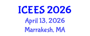 International Conference on Earthquake Engineering and Seismology (ICEES) April 13, 2026 - Marrakesh, Morocco International Conference on Earthquake Engineering and Seismology (ICEES) April 13, 2026 - Marrakesh, Morocco