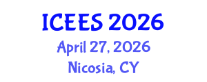 International Conference on Earthquake Engineering and Seismology (ICEES) April 27, 2026 - Nicosia, Cyprus International Conference on Earthquake Engineering and Seismology (ICEES) April 27, 2026 - Nicosia, Cyprus