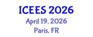 International Conference on Earthquake Engineering and Seismology (ICEES) April 19, 2026 - Paris, France