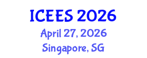 International Conference on Earthquake Engineering and Seismology (ICEES) April 27, 2026 - Singapore, Singapore International Conference on Earthquake Engineering and Seismology (ICEES) April 27, 2026 - Singapore, Singapore