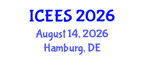 International Conference on Earthquake Engineering and Seismology (ICEES) August 14, 2026 - Hamburg, Germany