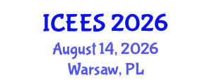 International Conference on Earthquake Engineering and Seismology (ICEES) August 14, 2026 - Warsaw, Poland International Conference on Earthquake Engineering and Seismology (ICEES) August 14, 2026 - Warsaw, Poland