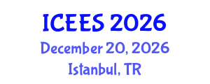 International Conference on Earthquake Engineering and Seismology (ICEES) December 20, 2026 - Istanbul, Turkey