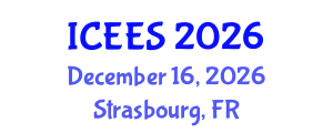 International Conference on Earthquake Engineering and Seismology (ICEES) December 16, 2026 - Strasbourg, France