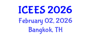 International Conference on Earthquake Engineering and Seismology (ICEES) February 02, 2026 - Bangkok, Thailand International Conference on Earthquake Engineering and Seismology (ICEES) February 02, 2026 - Bangkok, Thailand