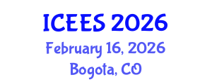 International Conference on Earthquake Engineering and Seismology (ICEES) February 16, 2026 - Bogota, Colombia International Conference on Earthquake Engineering and Seismology (ICEES) February 16, 2026 - Bogota, Colombia