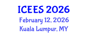 International Conference on Earthquake Engineering and Seismology (ICEES) February 12, 2026 - Kuala Lumpur, Malaysia International Conference on Earthquake Engineering and Seismology (ICEES) February 12, 2026 - Kuala Lumpur, Malaysia