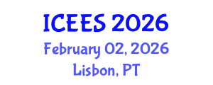 International Conference on Earthquake Engineering and Seismology (ICEES) February 02, 2026 - Lisbon, Portugal International Conference on Earthquake Engineering and Seismology (ICEES) February 02, 2026 - Lisbon, Portugal