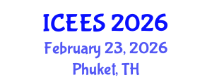 International Conference on Earthquake Engineering and Seismology (ICEES) February 23, 2026 - Phuket, Thailand