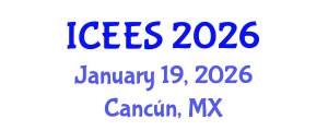International Conference on Earthquake Engineering and Seismology (ICEES) January 19, 2026 - Cancún, Mexico