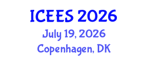 International Conference on Earthquake Engineering and Seismology (ICEES) July 19, 2026 - Copenhagen, Denmark International Conference on Earthquake Engineering and Seismology (ICEES) July 19, 2026 - Copenhagen, Denmark