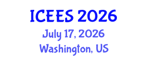 International Conference on Earthquake Engineering and Seismology (ICEES) July 17, 2026 - Washington, United States International Conference on Earthquake Engineering and Seismology (ICEES) July 17, 2026 - Washington, United States