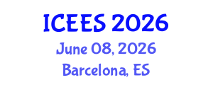 International Conference on Earthquake Engineering and Seismology (ICEES) June 08, 2026 - Barcelona, Spain International Conference on Earthquake Engineering and Seismology (ICEES) June 08, 2026 - Barcelona, Spain