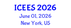 International Conference on Earthquake Engineering and Seismology (ICEES) June 01, 2026 - New York, United States International Conference on Earthquake Engineering and Seismology (ICEES) June 01, 2026 - New York, United States