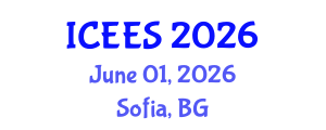 International Conference on Earthquake Engineering and Seismology (ICEES) June 01, 2026 - Sofia, Bulgaria International Conference on Earthquake Engineering and Seismology (ICEES) June 01, 2026 - Sofia, Bulgaria