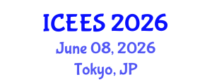 International Conference on Earthquake Engineering and Seismology (ICEES) June 08, 2026 - Tokyo, Japan International Conference on Earthquake Engineering and Seismology (ICEES) June 08, 2026 - Tokyo, Japan