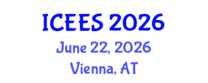 International Conference on Earthquake Engineering and Seismology (ICEES) June 22, 2026 - Vienna, Austria International Conference on Earthquake Engineering and Seismology (ICEES) June 22, 2026 - Vienna, Austria