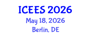 International Conference on Earthquake Engineering and Seismology (ICEES) May 18, 2026 - Berlin, Germany International Conference on Earthquake Engineering and Seismology (ICEES) May 18, 2026 - Berlin, Germany