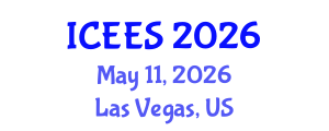 International Conference on Earthquake Engineering and Seismology (ICEES) May 11, 2026 - Las Vegas, United States International Conference on Earthquake Engineering and Seismology (ICEES) May 11, 2026 - Las Vegas, United States